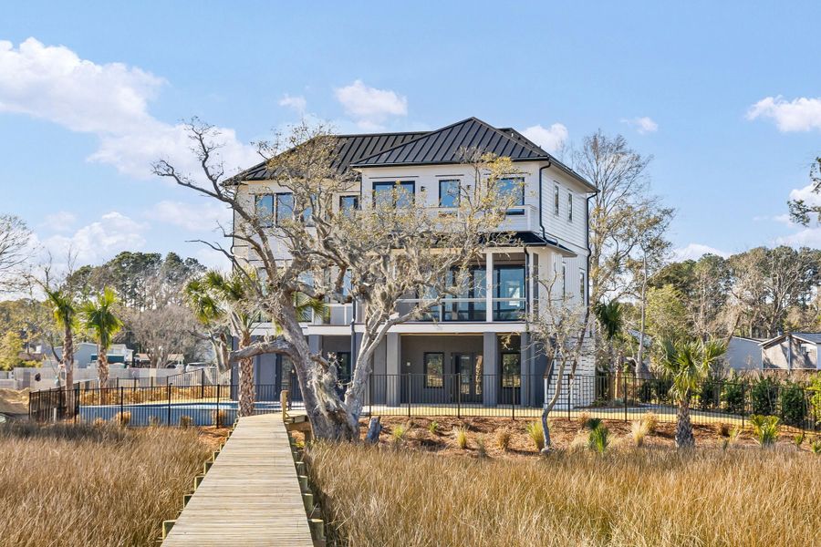 Front exterior of a new home in , Charleston, SC, highlighting curb appeal (Image 39).