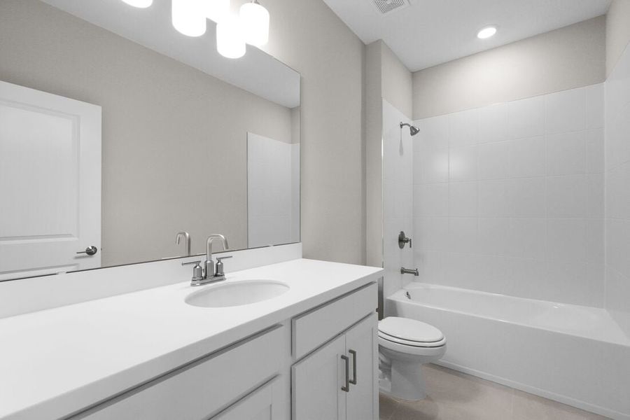 Furnished interior view inside a new home in Cherry Elm at SilverLeaf, St. Augustine (Image 5).