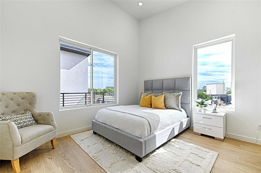 Furnished interior view inside a new home in , Dallas (Image 7).