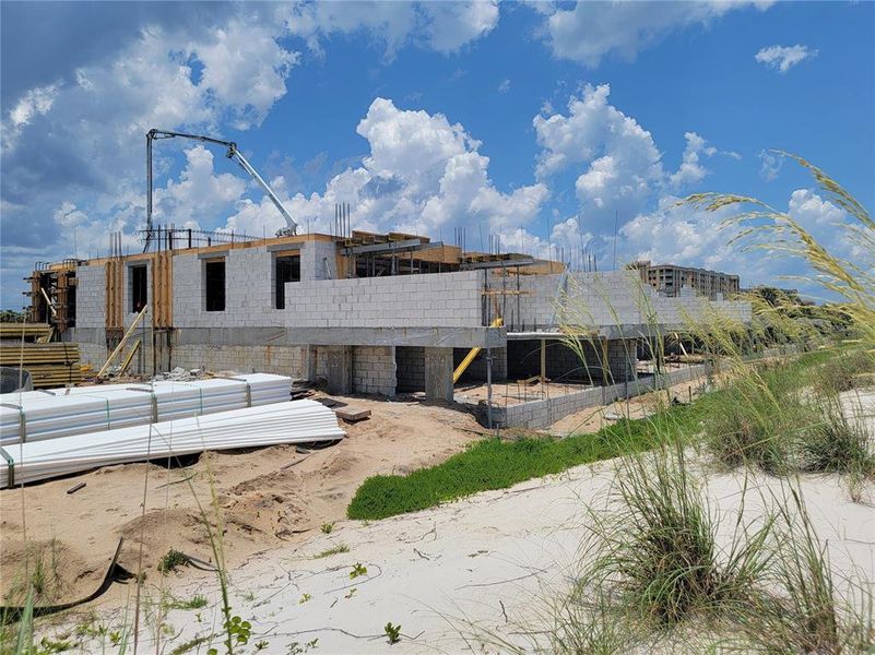 In-progress construction of a new home in , Palm Coast, FL (Image 14).
