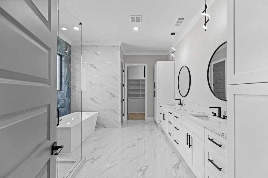 Furnished interior view inside a new home in , Jefferson (Image 10).