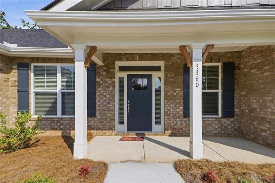 Exterior details and patio area of a home in Tuscany Hills, Douglasville (Image 24). Exterior details and patio area of a home in Tuscany Hills, Douglasville (Image 24).