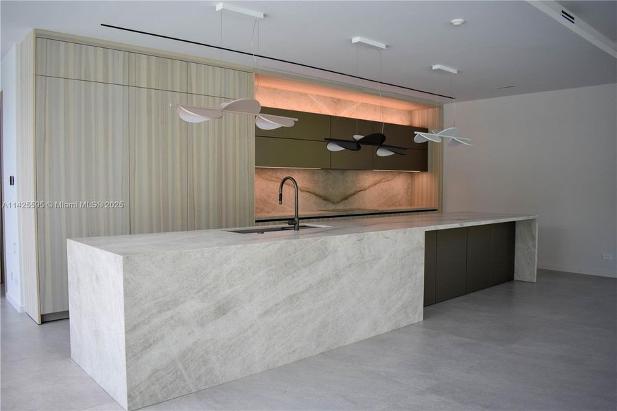 Furnished interior view inside a new home in , Miami (Image 7).