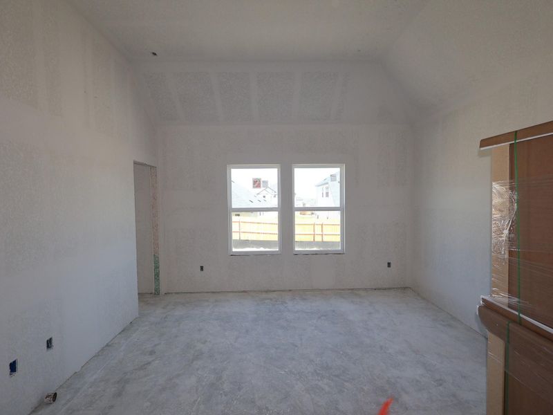 In-progress construction of a new home in Cascades at Onion Creek, Austin, TX (Image 7).