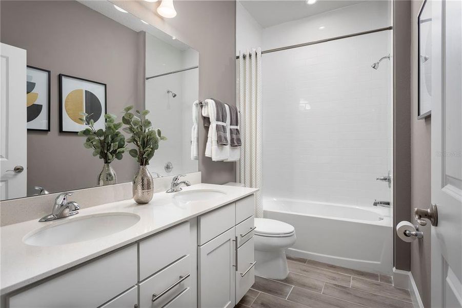 Furnished interior view inside a new home in Ashton Covey, Winter Haven (Image 15).