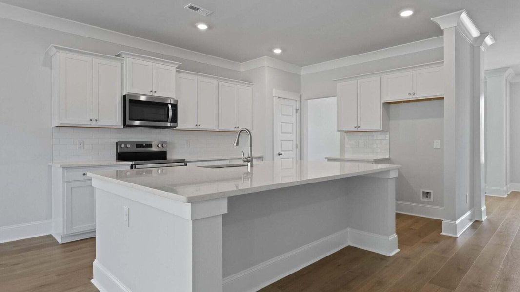 Furnished interior view inside a new home in Sheep Island, Summerville (Image 5).