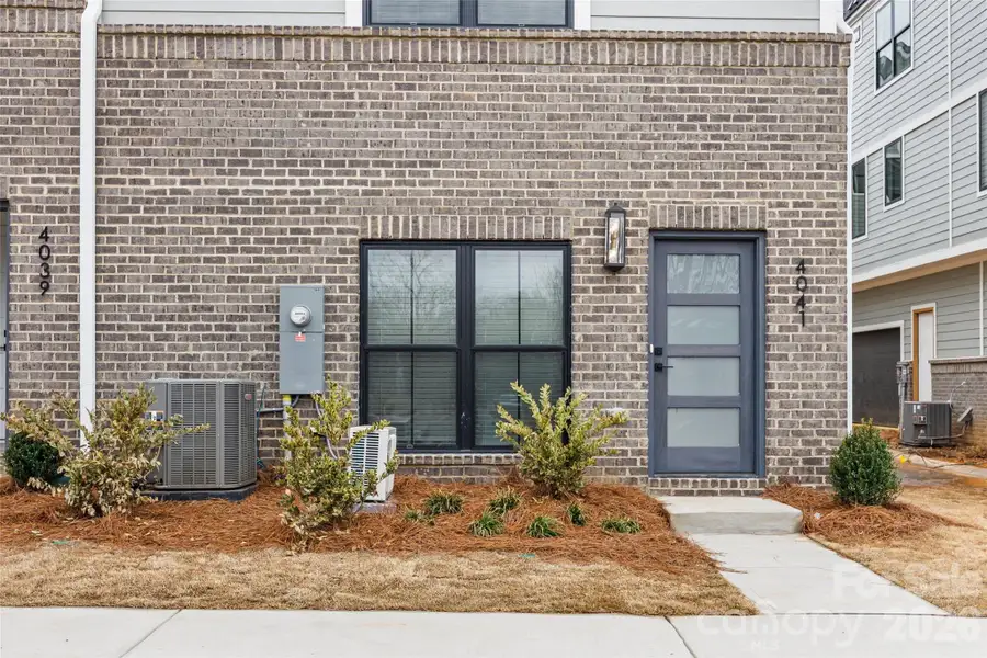 Exterior details and patio area of a home in , Charlotte (Image 2). Exterior details and patio area of a home in , Charlotte (Image 2).