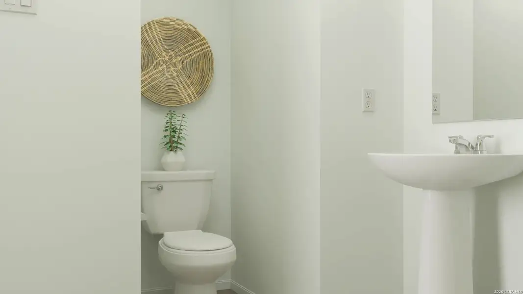 Close-up of interior finishes inside a home in Stone Garden, Elmendorf (Image 18).
