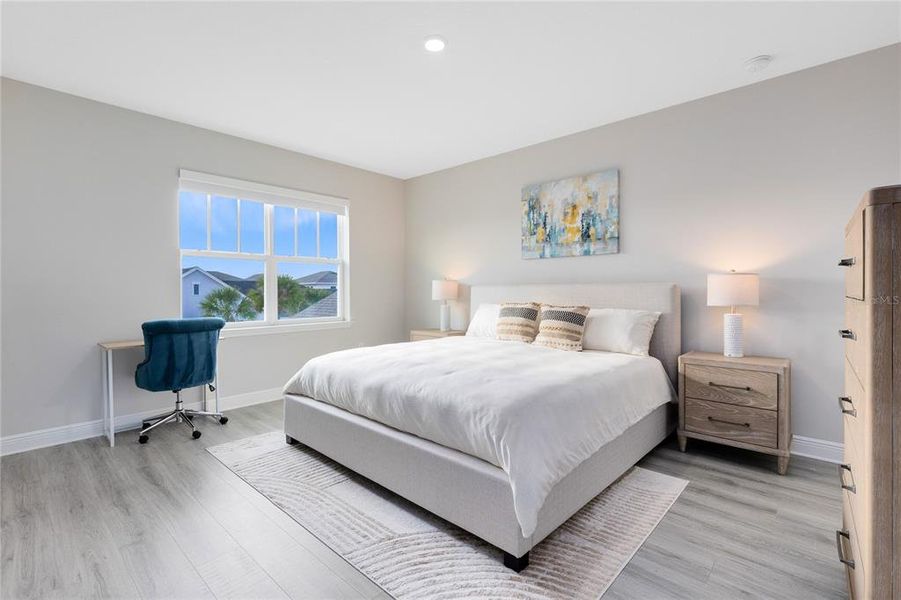 Furnished interior view inside a new home in Laureate Park, Orlando (Image 29).