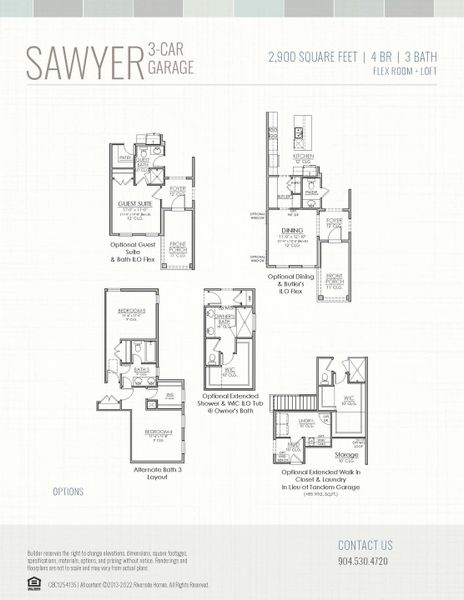 2D floor plan layout for the Sawyer by Riverside Homes in Hidden Creek at SilverLeaf Phase 1, St. Augustine, FL (Image 39). 2D floor plan layout for the Sawyer by Riverside Homes in Hidden Creek at SilverLeaf Phase 1, St. Augustine, FL (Image 39).