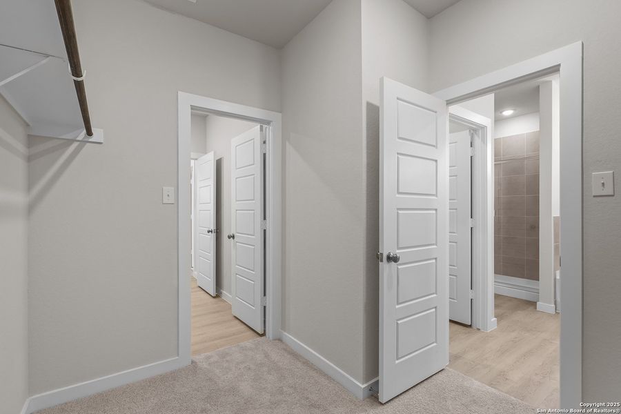 Spacious, unfurnished interior of a new home in Cinco Lakes, San Antonio (Image 18).