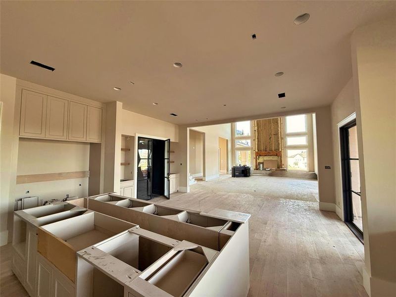 In-progress construction of a new home in , Weston, TX (Image 8).