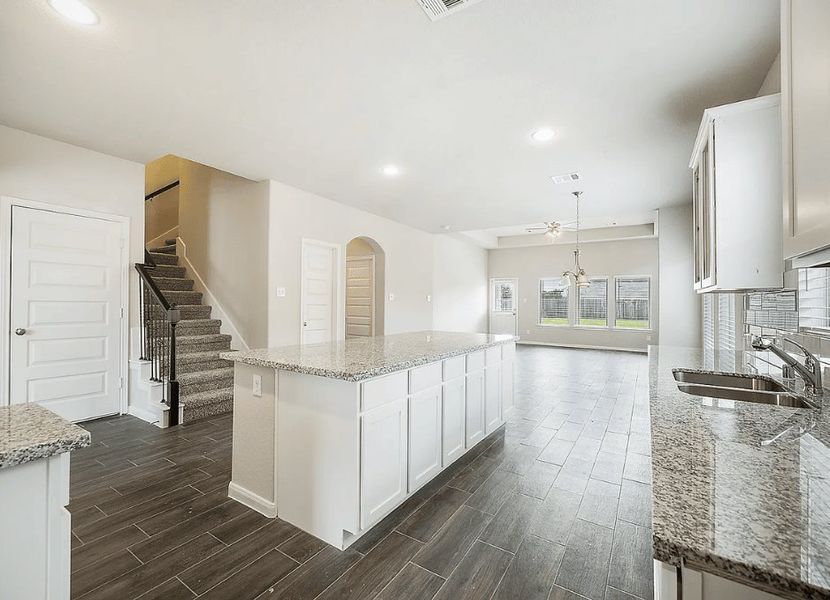 Furnished interior in a model home at Harmony Cove in Humble (Image 5). Furnished interior in a model home at Harmony Cove in Humble (Image 5).