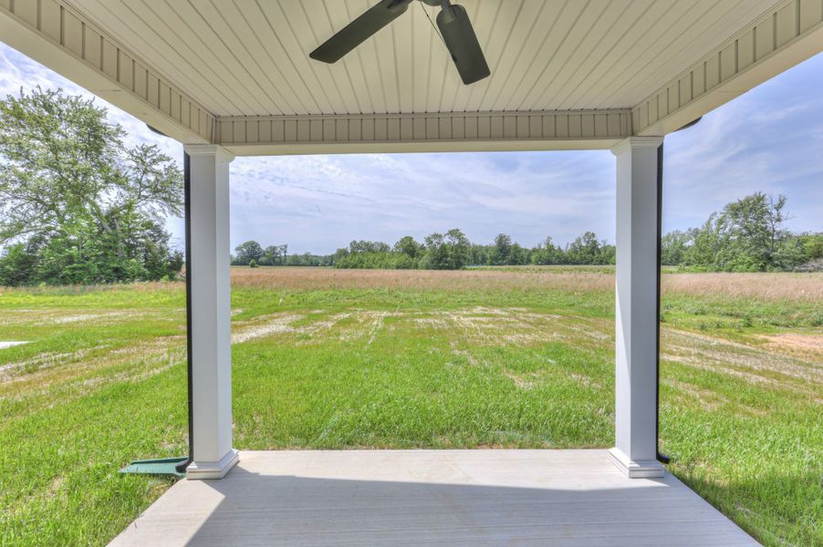 Exterior details and patio area of a home in Legacy Preserve, Tullahoma (Image 17). Exterior details and patio area of a home in Legacy Preserve, Tullahoma (Image 17).