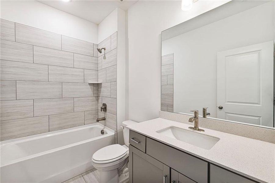 Furnished interior view inside a new home in , Sugar Hill (Image 17).