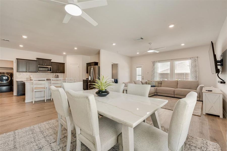 Furnished interior view inside a new home in , Princeton (Image 16).