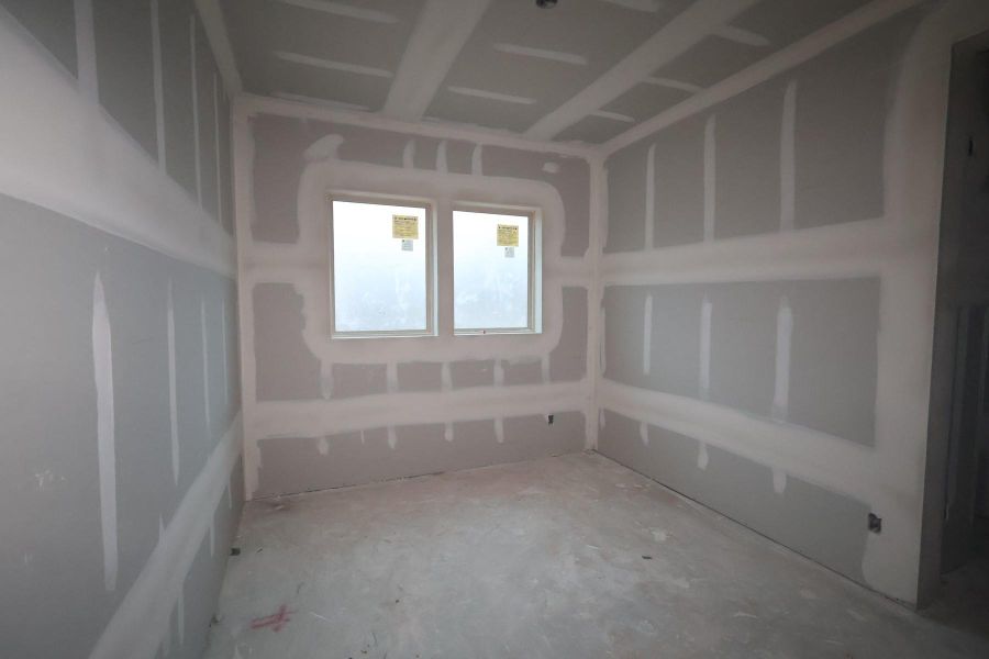 In-progress construction of a new home in Escondido 60' Homesites, Magnolia, TX (Image 4).