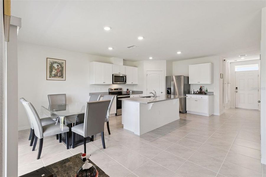 Furnished interior view inside a new home in Harmony at Lake Eloise, Winter Haven (Image 7).