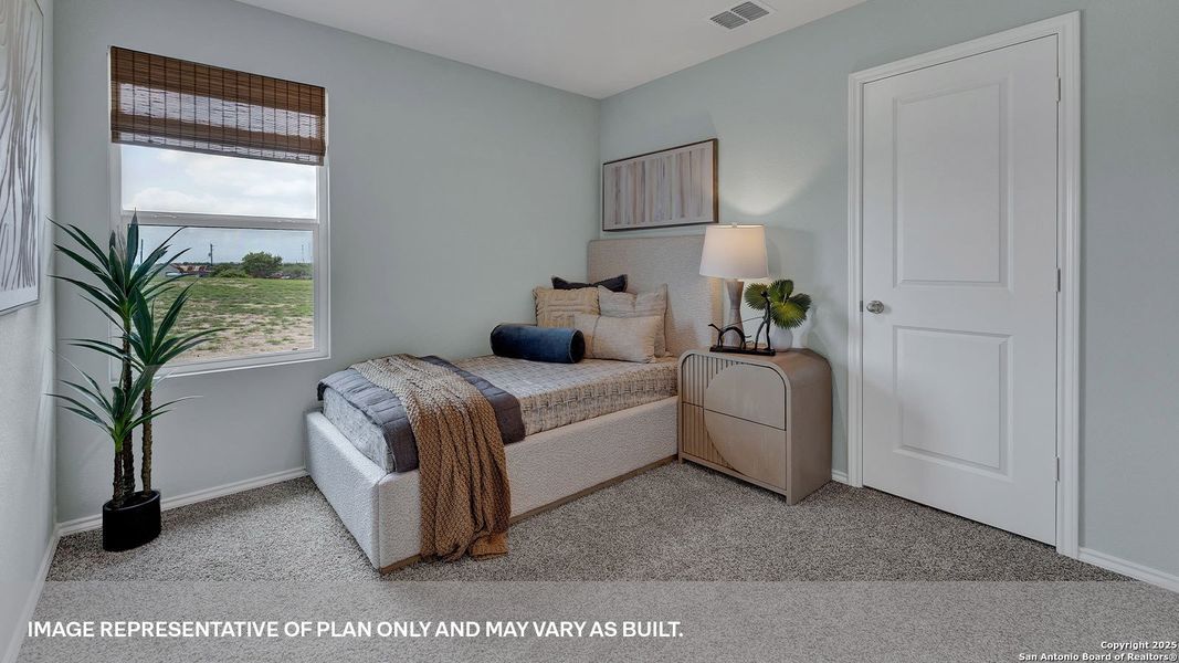 Furnished interior view inside a new home in Sunset Oaks, Maxwell (Image 25).