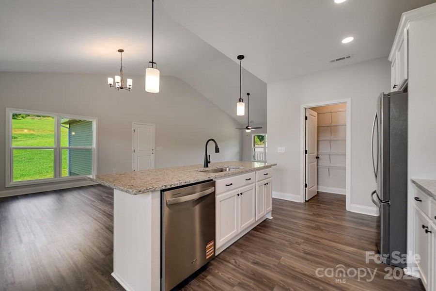Furnished interior view inside a new home in , Franklin (Image 10). Furnished interior view inside a new home in , Franklin (Image 10).
