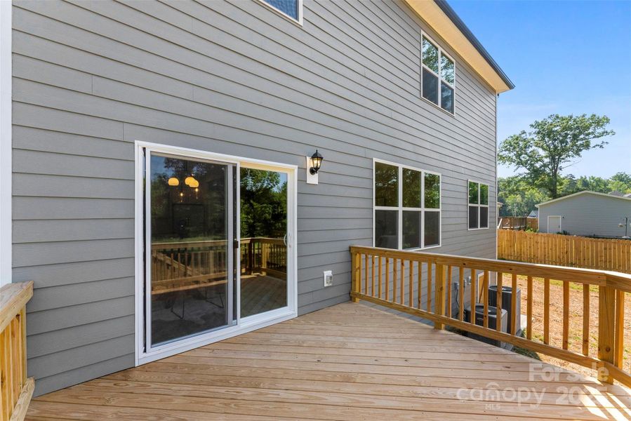 Exterior details and patio area of a home in , Charlotte (Image 26).