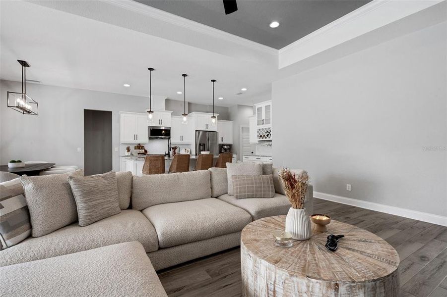 Furnished interior view inside a new home in , Lakeland (Image 9).