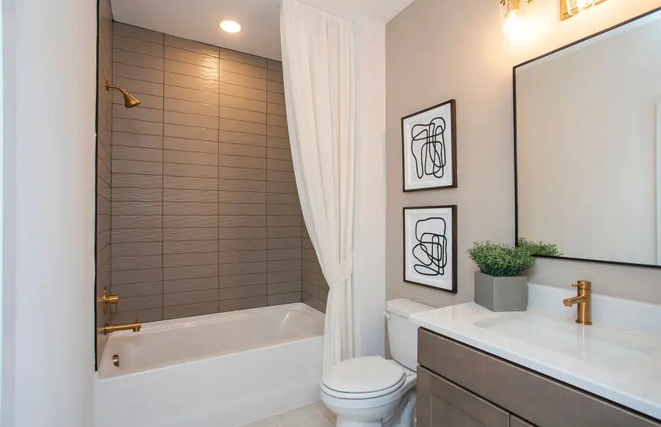 Furnished interior view inside a new home in Glenview Farms, Murfreesboro (Image 34).