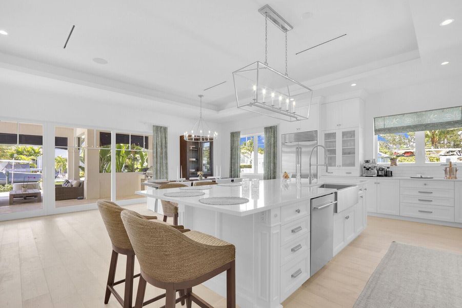 Furnished interior view inside a new home in , Jupiter (Image 16).