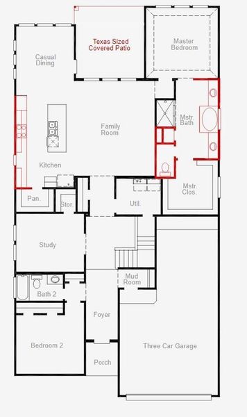 1st floor diagram