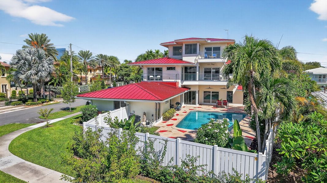 Front exterior of a new home in , Fort Lauderdale, FL, highlighting curb appeal (Image 2).