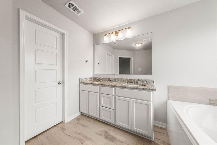 Furnished interior view inside a new home in , Waco (Image 7). Furnished interior view inside a new home in , Waco (Image 7).