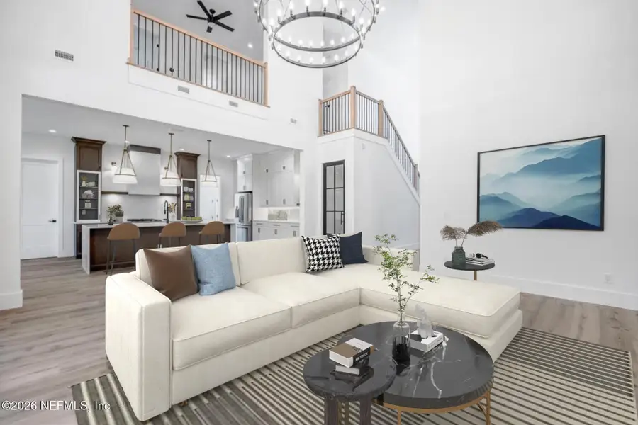 Furnished interior view inside a new home in , St. Augustine (Image 4).