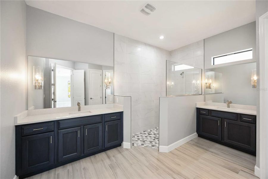 Furnished interior view inside a new home in , Punta Gorda (Image 12).