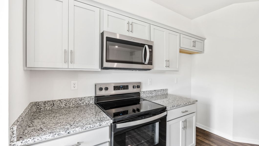 Furnished interior view inside a new home in Tanglewood Townes, Greenville (Image 9).