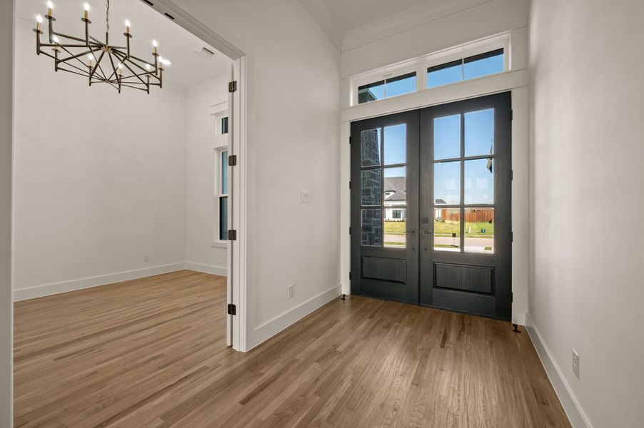 Spacious, unfurnished interior of a new home in NorthGlen, Haslet (Image 22).