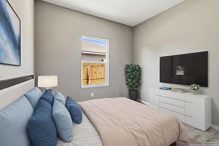 Furnished interior view inside a new home in , San Antonio (Image 13).