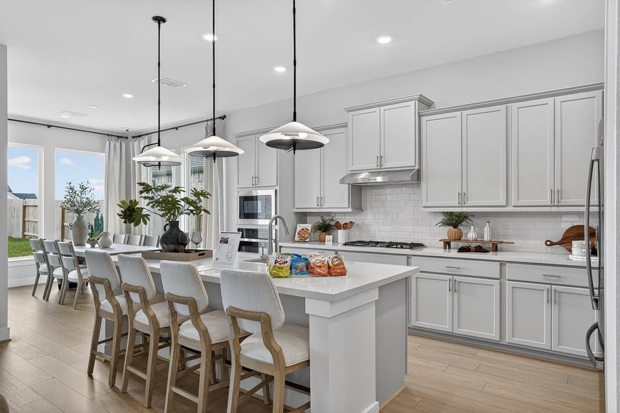 Representative furnished interior of a home built from the Paige by Taylor Morrison in Ryehill, Rosenberg (Image 9).