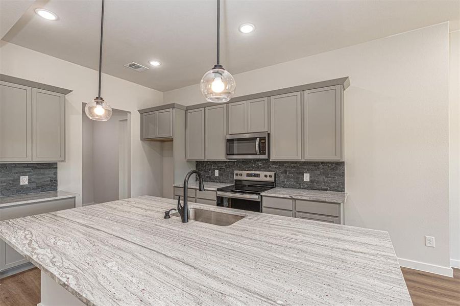 Furnished interior view inside a new home in , Wills Point (Image 9).