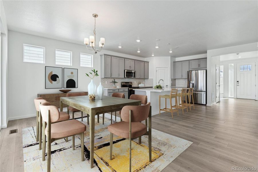 Virtually Staged Photo