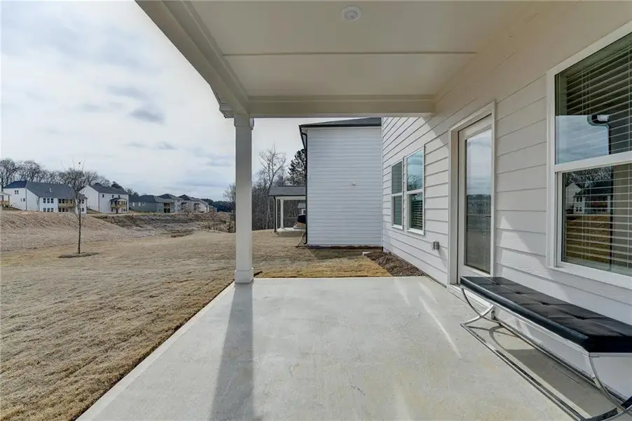 Exterior details and patio area of a home in , Braselton (Image 3). Exterior details and patio area of a home in , Braselton (Image 3).