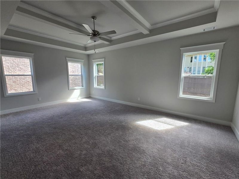 Spacious, unfurnished interior of a new home in Pinecrest Ridge, Dacula (Image 14). Spacious, unfurnished interior of a new home in Pinecrest Ridge, Dacula (Image 14).