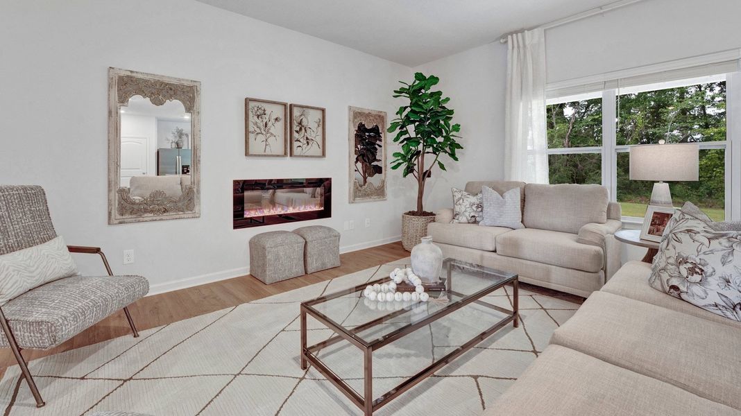 Furnished interior view inside a new home in Riverwood Gardens, Oakland (Image 14). Furnished interior view inside a new home in Riverwood Gardens, Oakland (Image 14).