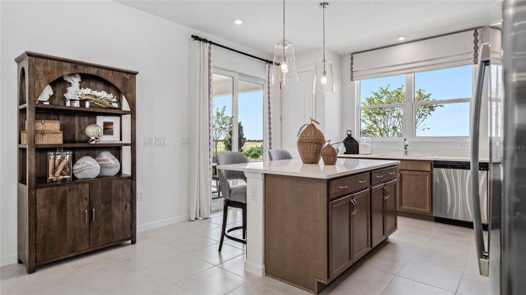 Furnished interior view inside a new home in Cresswind at Lake Harris, Tavares (Image 14).