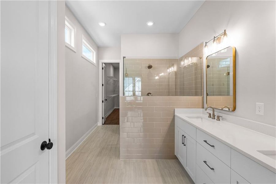 Furnished interior view inside a new home in Promenade at Sawnee Village, Cumming (Image 35).