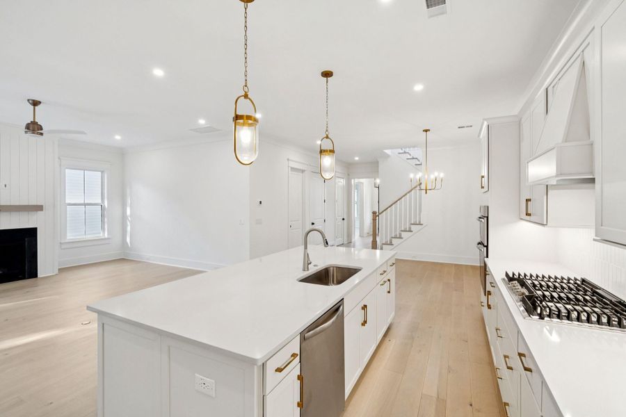 Furnished interior view inside a new home in , Mount Pleasant (Image 12).