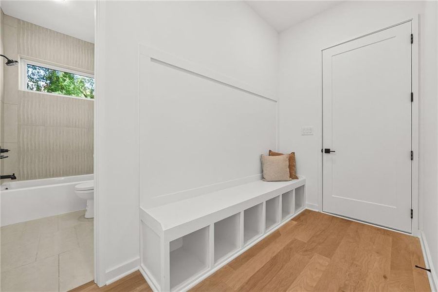 Furnished interior view inside a new home in , Atlanta (Image 12).