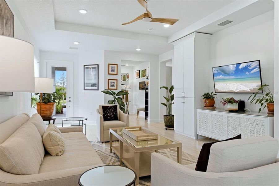Furnished interior view inside a new home in , Bradenton (Image 31).