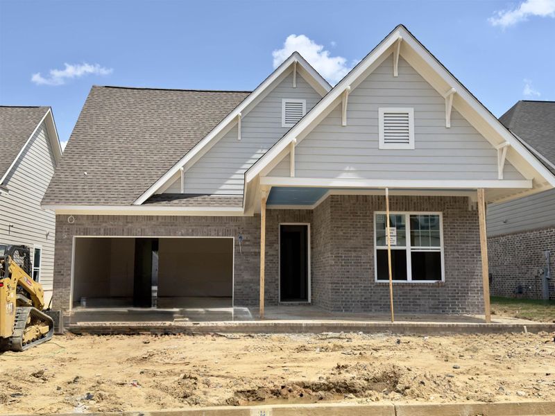 In-progress construction of a new home in White Oak 55+, Arlington, TN (Image 3).