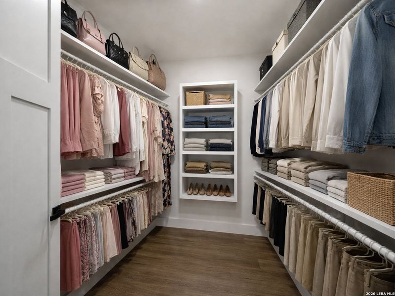 Furnished interior view inside a new home in , San Antonio (Image 10).