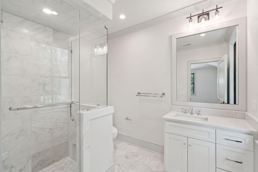 Furnished interior view inside a new home in , Johns Island (Image 58).